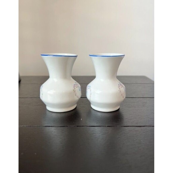 2 Piece Vintage Leart Mini Bud Vase made In Brazil - Picture 3 of 6